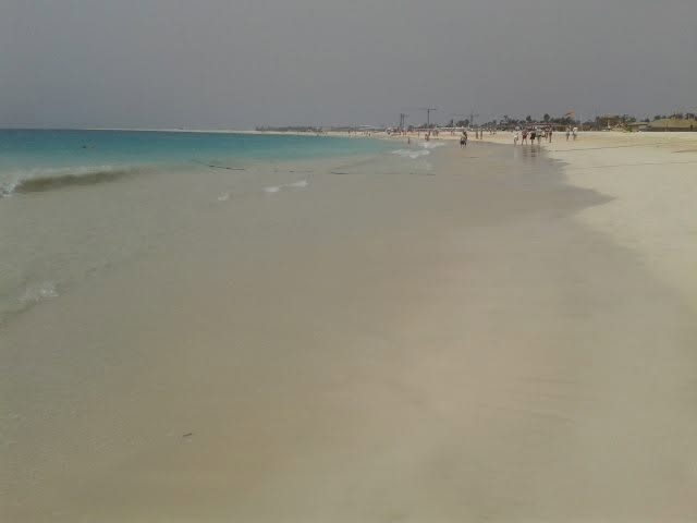 Strand an den Kapverdischen Inseln