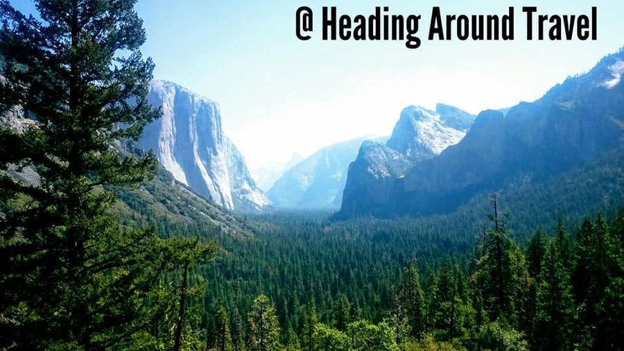 Felsmassive im Yosemite-Nationalpark